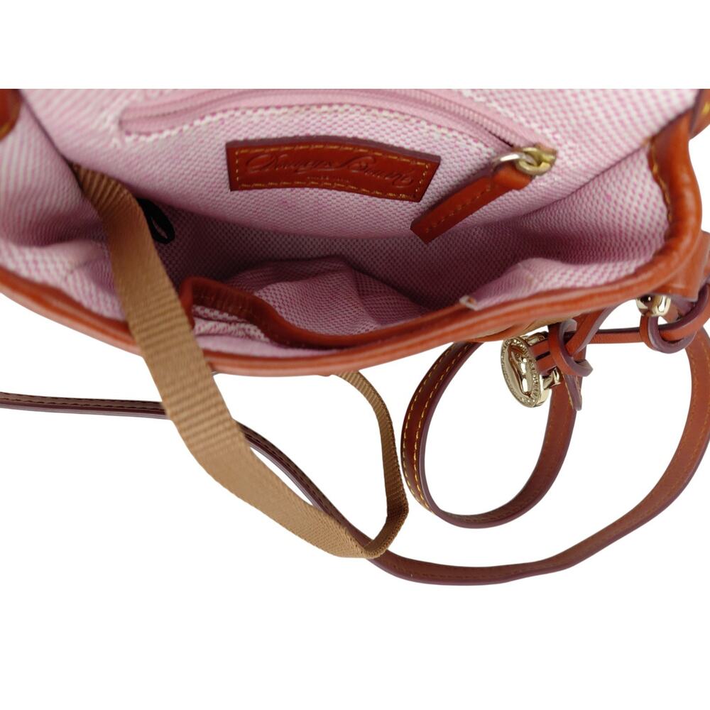 Dooney & Bourke All Weather Leather Big Duck Purse - Brown - Picture 5 of 14